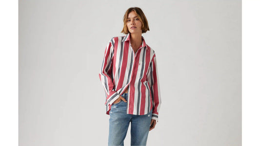 Harlie Boyfriend Button Down Shirt