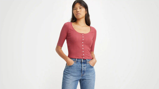 Dry Goods Pointelle Top