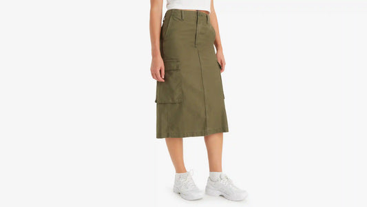 Cargo Midi Skirt