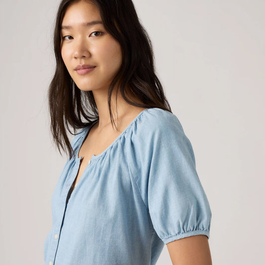 Cady Short-Sleeve Blouse