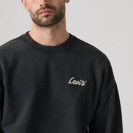 Embroidered Sunset Crew Sweatshirt