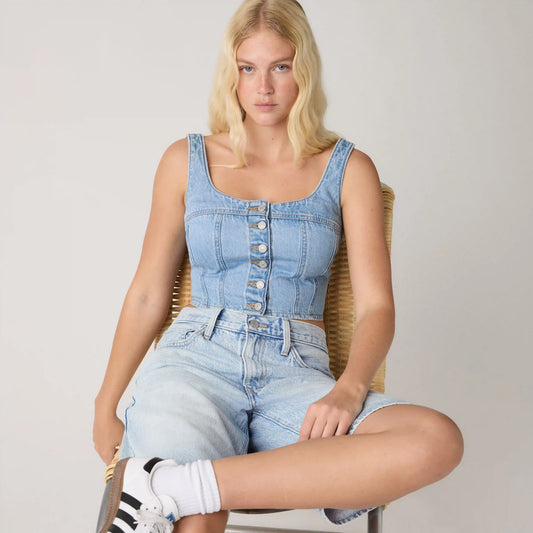 Audra Seamed Top
