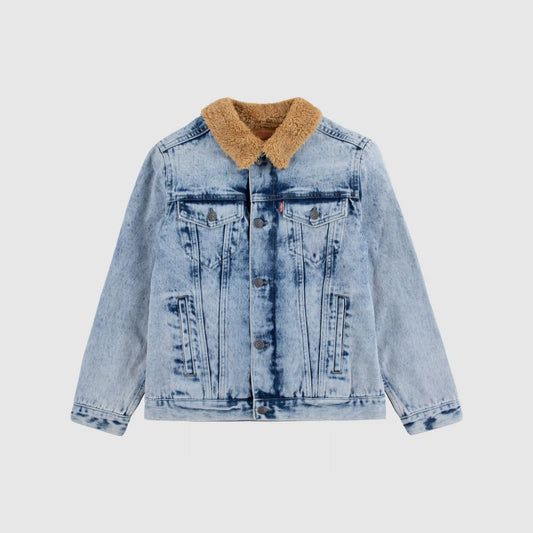 Sherpa Trucker Jacket Big Boys S-XL