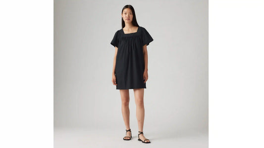 Ambre Cotton Linen Babydoll Dress