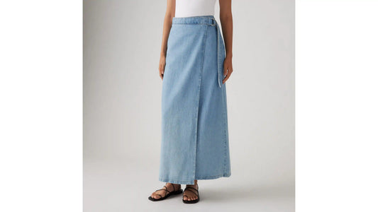 Column Wrap Skirt