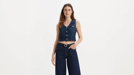 Bella Denim Corset Top