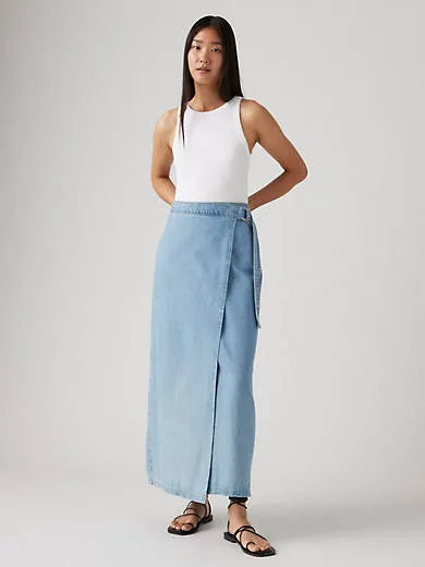 Column Wrap Skirt
