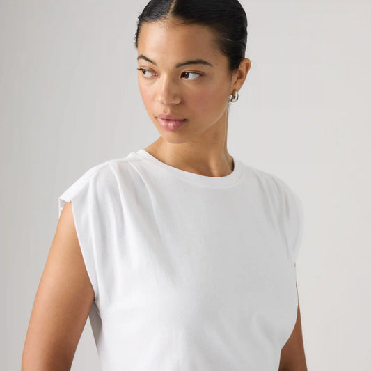 Pleated Muscle Tank