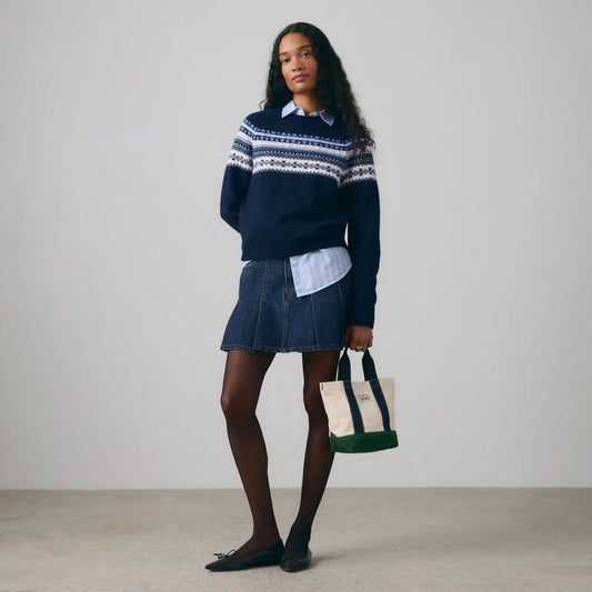 Pleated Mini Skirt