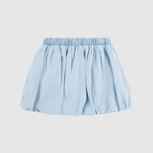 Denim Bubble Skirt Little Girls 4-6