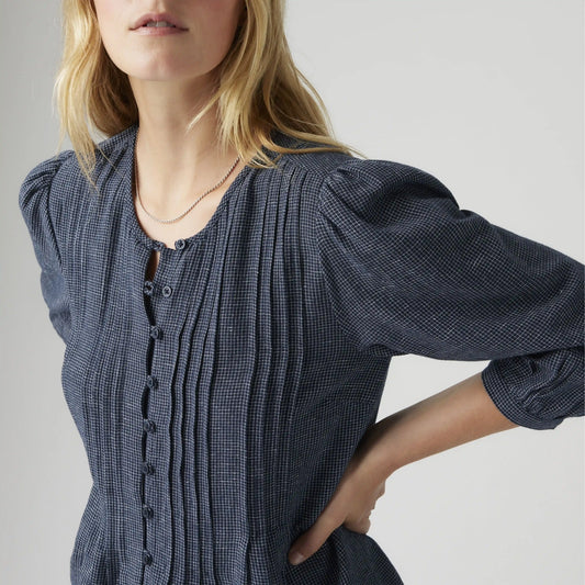 Gina Linen Blend Blouse