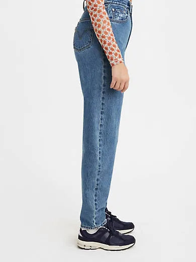 High Loose Taper Fit Women's Jeans