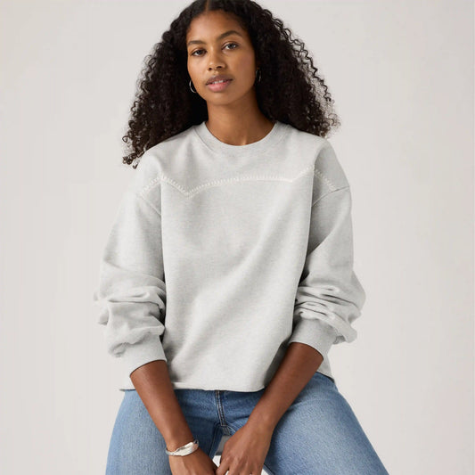 Leo Western Yoke Sweatshirt