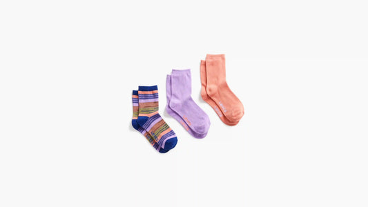 Space Dye Short Socks (3 Pack)