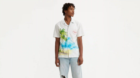 Sunset No Pocket Camp Shirt