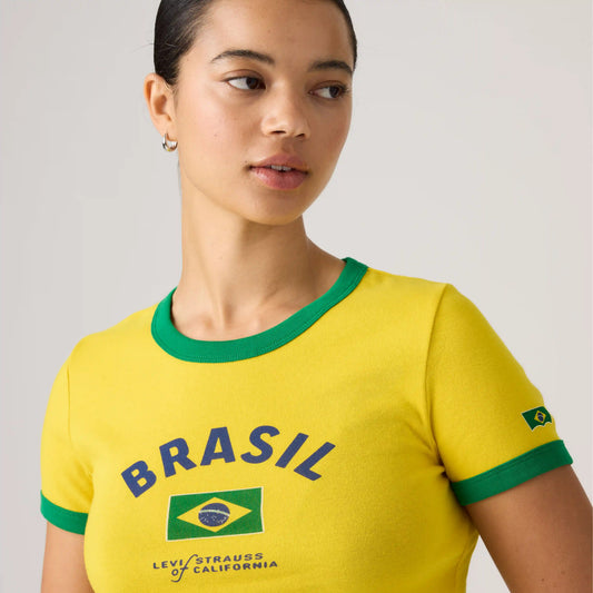 Brasil Mini Ringer Tee