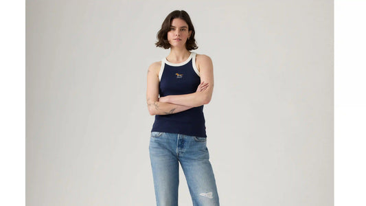 Graphic Essential Racer Tank