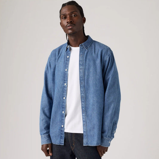 Classic Relaxed Denim Shirt