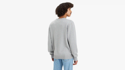 Red Tab Crewneck Sweater