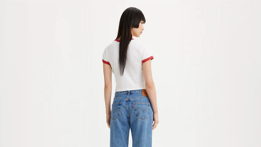 Graphic Logo Ringer Mini T-Shirt