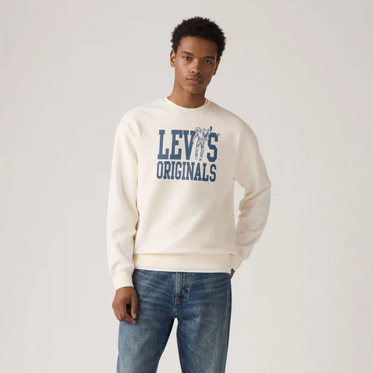 Relaxed Graphic Crewneck Sweatshirt
