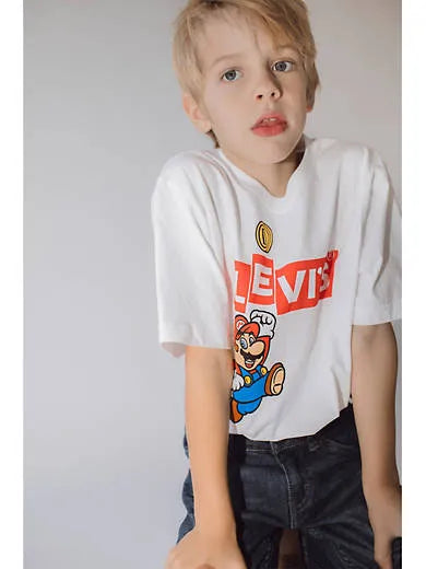 Big Boys S-XL Levi's® x Super Mario Tee Shirt