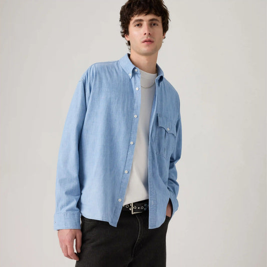 Long-Sleeve Zandt Boxy Shirt